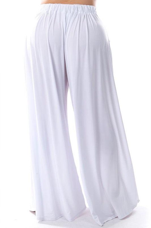 Azucar 100% Linen Palazzo Pants for Women - LLP1702 | Casual Tropical Wear
