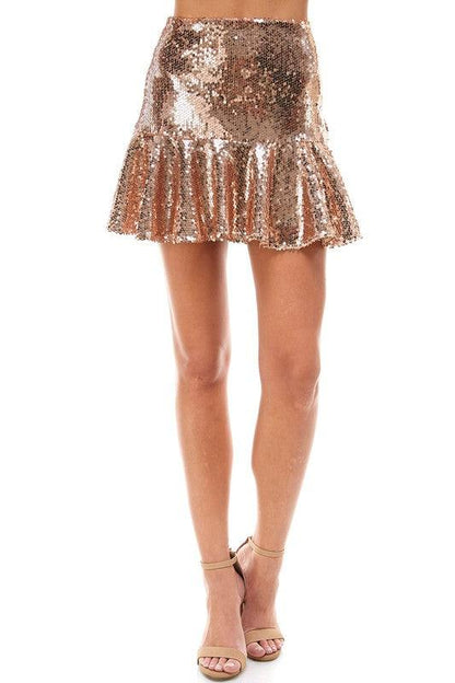 sequin flare skirt - RK Collections Boutique