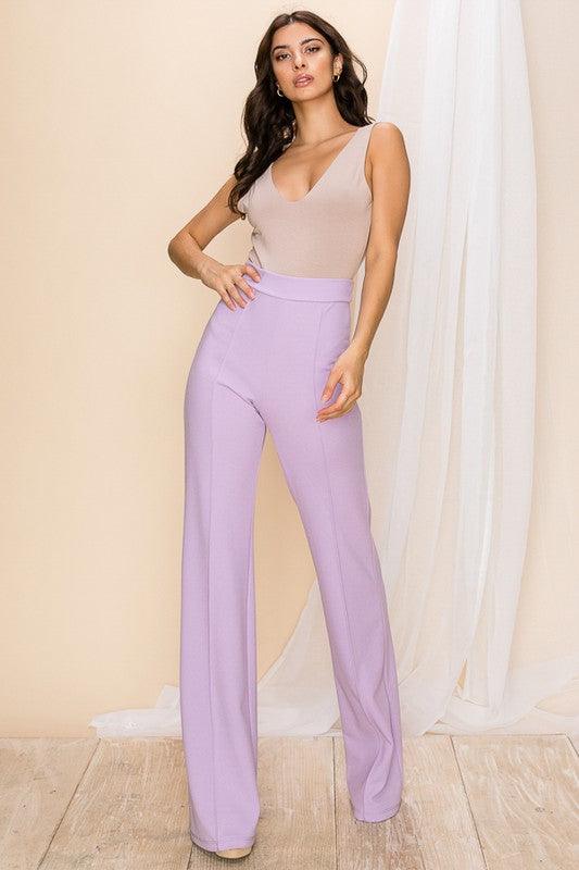 Gina High Waisted Dress Pants RK Collections Boutique Gina High Waisted Dress Pants RK Collections Boutique