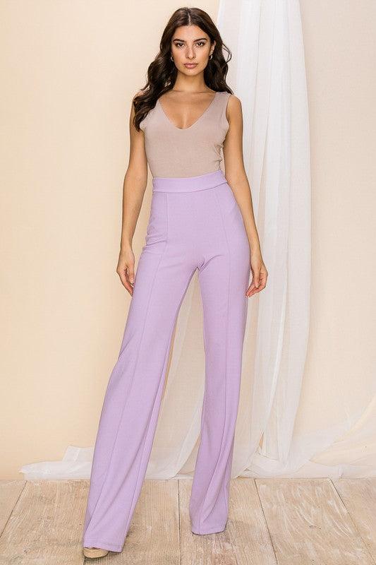 Gina High Waisted Dress Pants - Black / SMALL Gina High Waisted Dress Pants - Black / SMALL