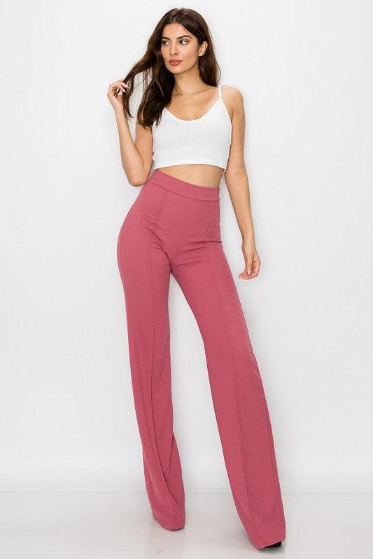 Gina High Waisted Dress Pants – RK Collections Boutique Gina High Waisted Dress Pants – RK Collections Boutique