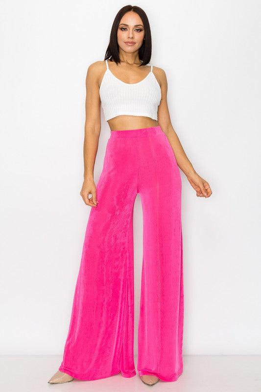 Slink high waist palazzo pants - RK Collections Boutique