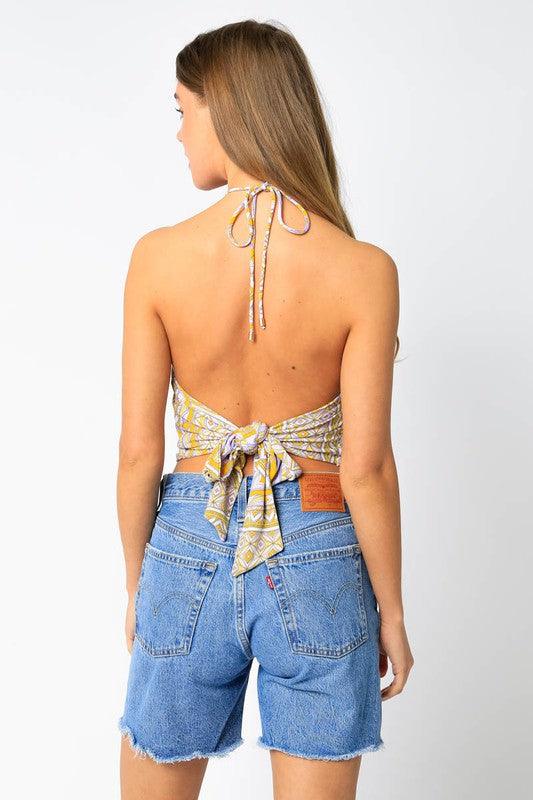 Halter bandana style top - RK Collections Boutique