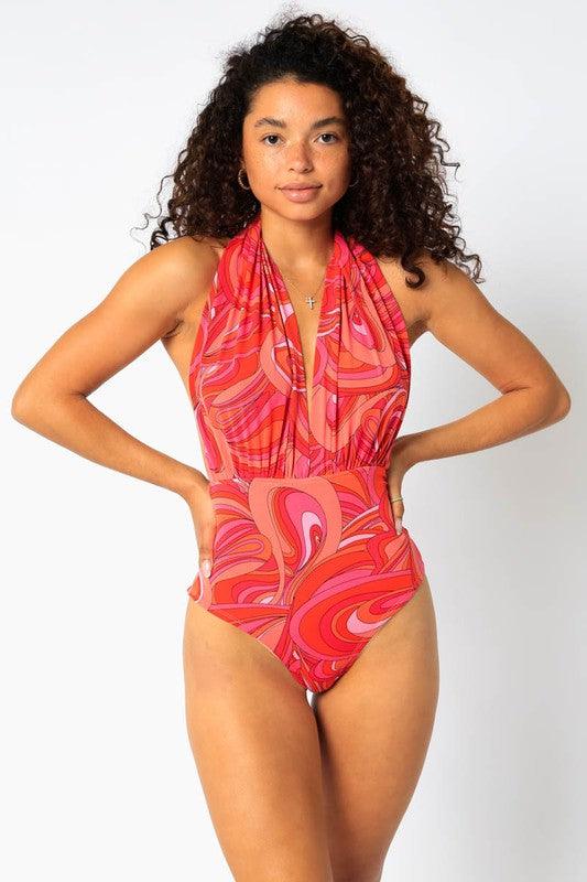 Layla Halter Bodysuit - RK Collections Boutique