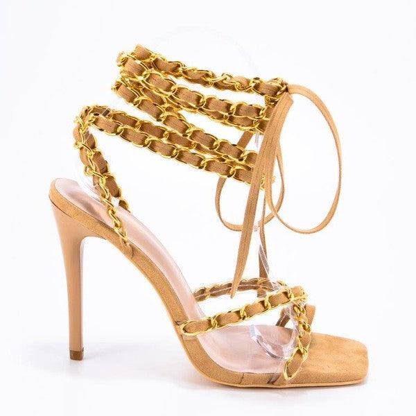 Personalized-high heel fashion sandals - RK Collections Boutique