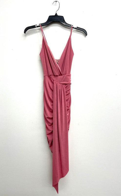 Spaghetti Strap Dress w/ Skirt Ruffle - RK Collections Boutique