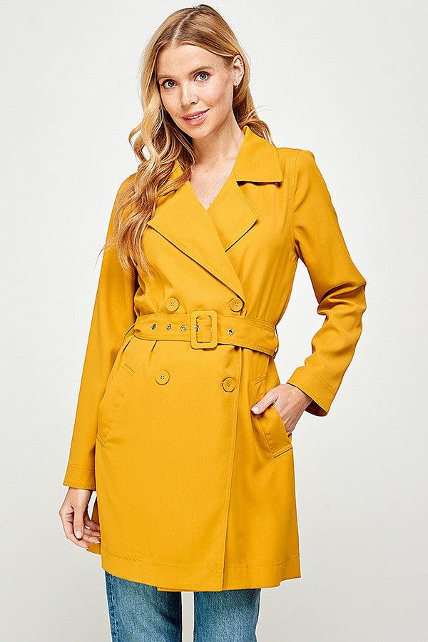 Light Weight Trench Coat - alomfejto