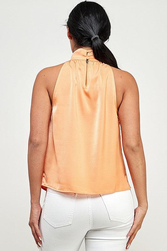 Halter Top Knotted Neck Detail - RK Collections Boutique