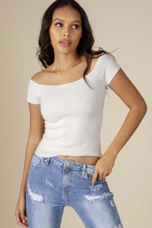 off the shoulder top - RK Collections Boutique