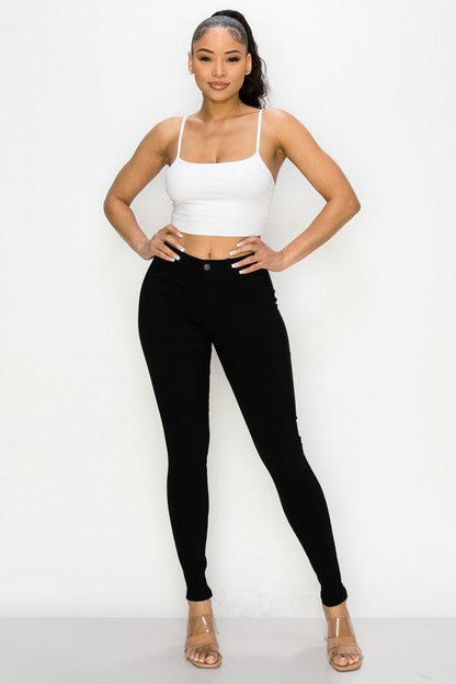 high waist super stretch skinny jean - RK Collections Boutique