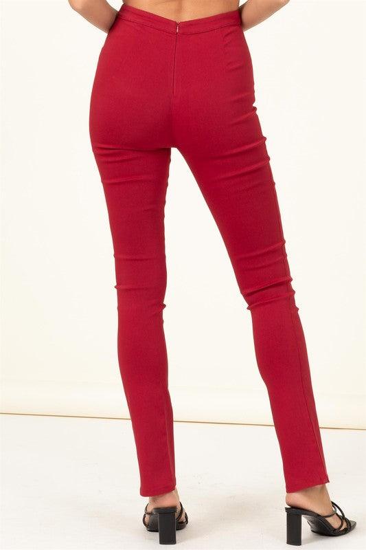 stretch high waist skinny pants - RK Collections Boutique