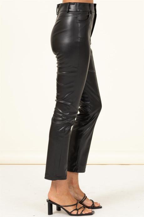 faux leather skinny pants - RK Collections Boutique