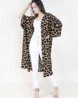Leopard Print Kimono - RK Collections Boutique