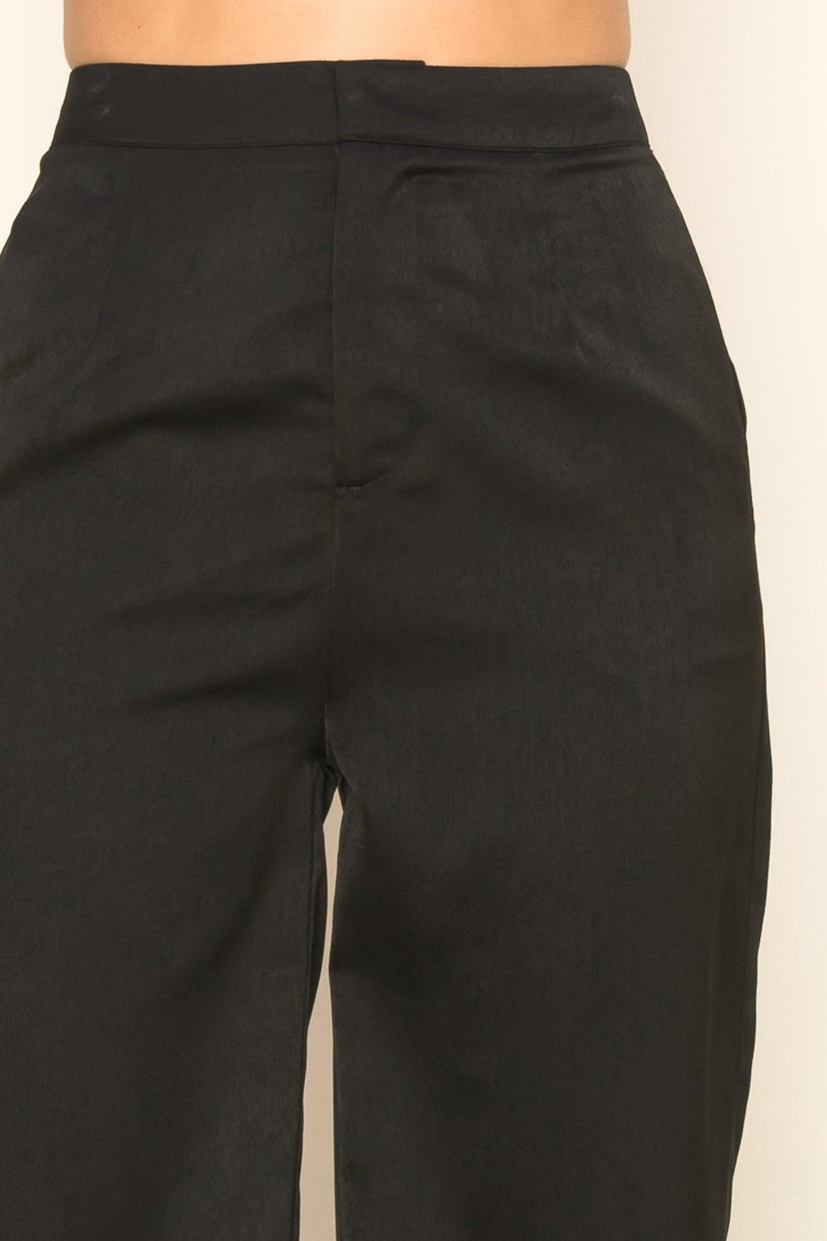 high waist wide leg trousers - alomfejto