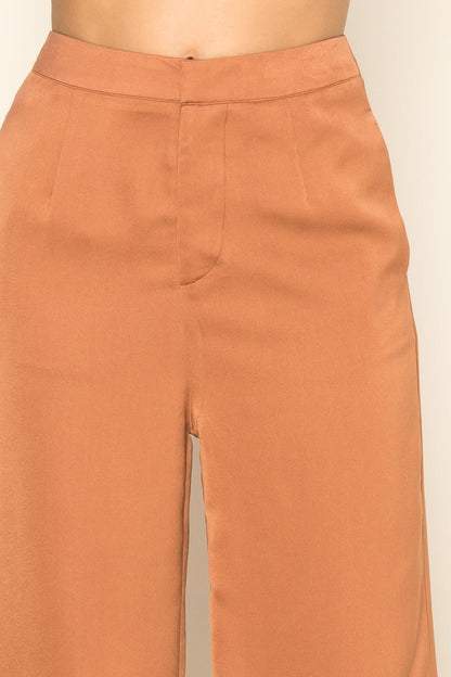 high waist wide leg trousers - RK Collections Boutique