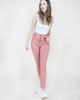 high waist distressed skinny jean - RK Collections Boutique