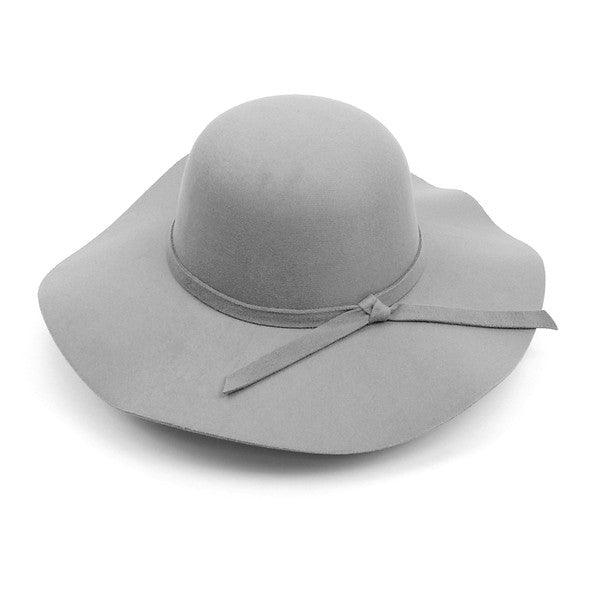 Circle Floppy Wide Brim Hat-Accessory:Hat-Cap Zone-Grey-63688741-RK Collections Boutique