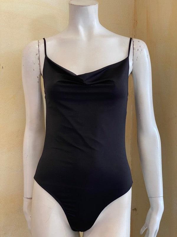 cowl neck tank bodysuit-Tops-Bodysuit-Shelly Clothing-alomfejto