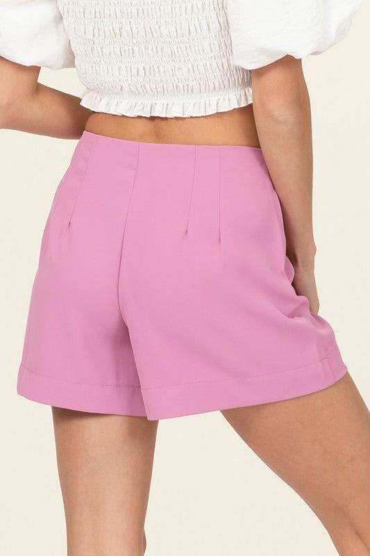 high waist shorts - RK Collections Boutique