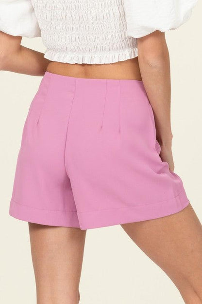 high waist shorts - RK Collections Boutique