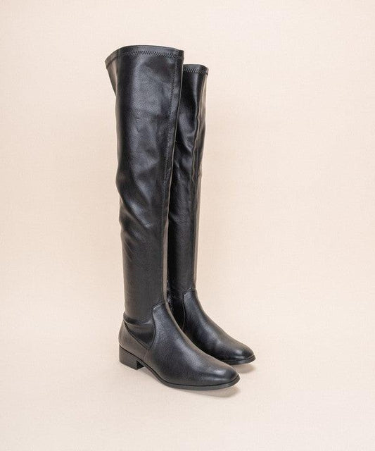 Gwen - Classic Riding Boots-Shoe:TallBoot-Mi.iM-Black-GWEN-1-RK Collections Boutique
