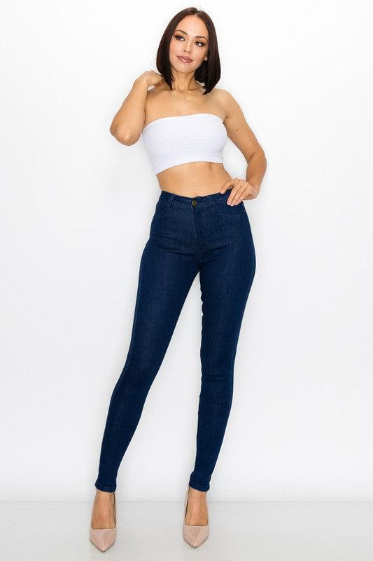 LV-126 INK high waist skinny jeans - RK Collections Boutique