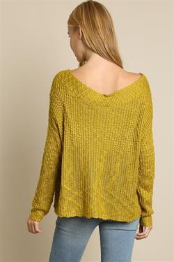 Off Shoulder Sweater Top-Tops-Sweater-L Love-RK Collections Boutique
