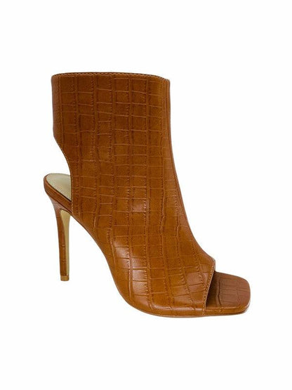 peep toe stiletto bootie - RK Collections Boutique