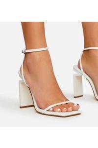 square toe rectangle heels - RK Collections Boutique