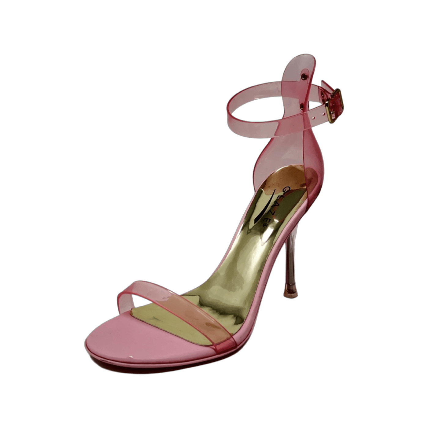 jelly strap high heel stiletto