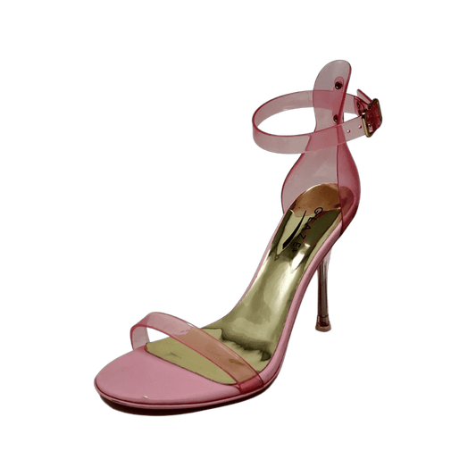 jelly strap high heel stiletto