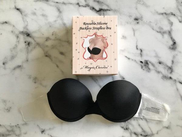 Reusable Silicone Backless Strapless Bra-Accessory:Intimate-Magic Curves-RK Collections Boutique
